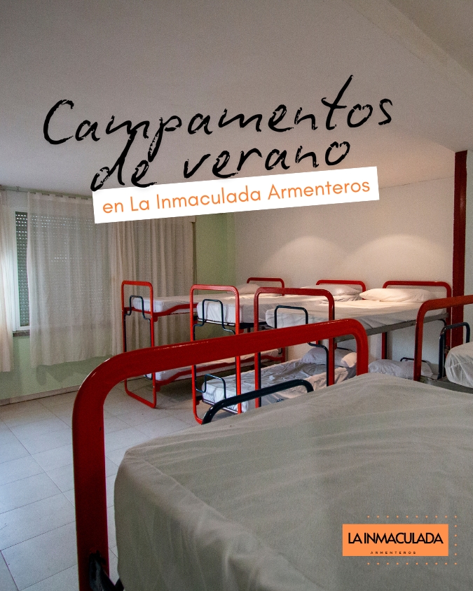 Habitación del campamento de verano en Salamanca en Colegio La Inmaculada